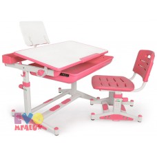 Комплект парта и стульчик Mealux BD-04 New XL pink