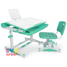Комплект парта и стульчик Mealux BD-04 New XL green