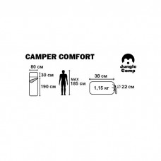 Спальник Jungle Camp Camper Comfort