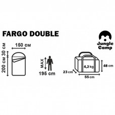 Спальник Jungle Camp Fargo Double