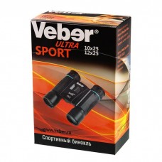 Бинокль Veber Ultra Sport БН 12x25 черный