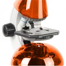 Микроскоп Микромед Атом 40x-640x (апельсин)