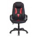 Кресло игровое Zombie VIKING-8/BL+RED черный/красный искусственная кожа