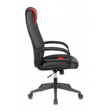 Кресло игровое Zombie VIKING-8N/BL-RED черный/красный искусственная кожа