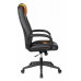 Кресло игровое Zombie VIKING-8N/BL-OR черный/оранжевый искусственная кожа