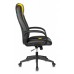 Кресло игровое Zombie VIKING-8N/BL-YELL черный/желтый искусственная кожа