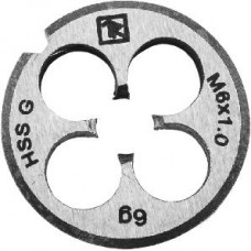 THORVIK Плашка D-COMBO круглая ручная М12х1.25, HSS, Ф38х10 мм (MD12125)