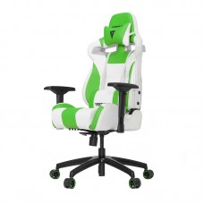 Кресло компьютерное игровое Vertagear S-Line SL4000 White/Green