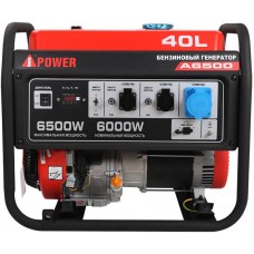 Портативный бензиновый Генератор A-iPower A6500