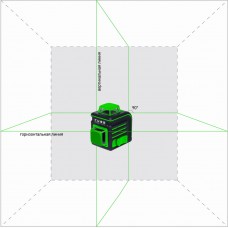 Лазерный уровень ADA CUBE 2-360 Green ULTIMATE EDITION