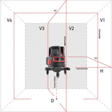 Лазерный уровень ADA PROLiner 4V Set
