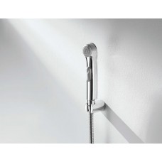 Гигиенический душ с настенным держателем и шлангом. Длина шланга 1,2 м, материал шланга - нержав. сталь