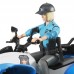 Полицейский квадроцикл с фигуркой Bruder (63-010)