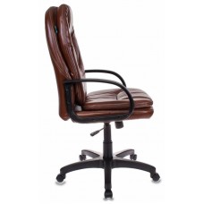 Кресло руководителя Бюрократ CH-1868/NUT коричневый искусственная кожа (пластик черный)