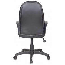 Кресло руководителя Бюрократ CH-826/B+BL вставки синий сиденье черный искусственная кожа