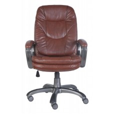 Кресло руководителя Бюрократ CH-868AXSN/Brown коричневый искусственная кожа (пластик темно-серый)