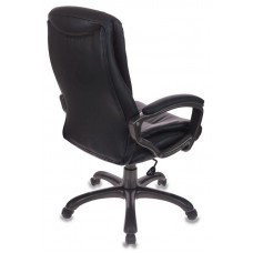 Кресло руководителя Бюрократ CH-875S/Black черный искусственная кожа (пластик темно-серый)