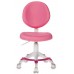 Кресло детское Бюрократ KD-W6-F, TW-13A розовый (пластик белый)