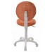 Кресло детское Бюрократ KD-W6/GIRAFFE оранжевый жираф (пластик белый)