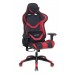 Кресло игровое Бюрократ CH-772N/BL+RED две подушки черный/красный искусственная кожа