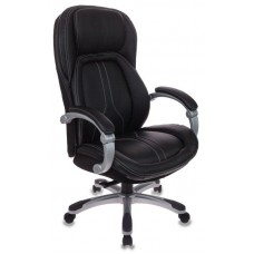 Кресло руководителя Бюрократ T-9919/BLACK сиденье черный рец.кожа/кожзам