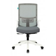 Кресло Бюрократ MC-W611T/DG/26-25 серый TW-04 26-25 сетка/ткань (пластик белый)