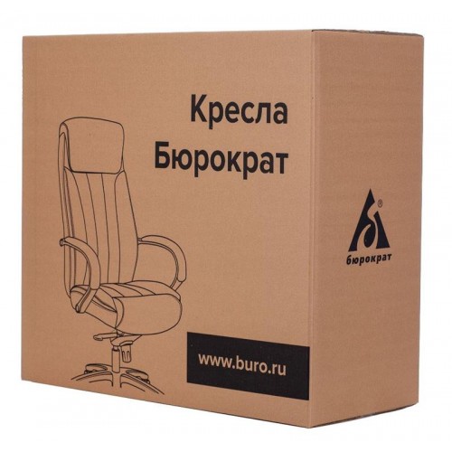Кресло руководителя Бюрократ T-9925WALNUT светло-коричневый Leather Eichel кожа крестовина металл/дерево