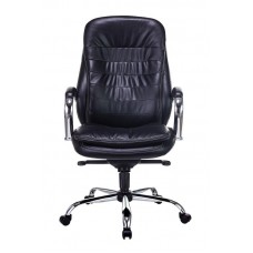Кресло руководителя Бюрократ T-9950/BLACK-PU сиденье черный искусственная кожа крестовина хром