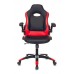 Кресло игровое Zombie VIKING-1N/BL-RED черный/красный искусственная кожа