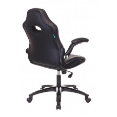 Кресло игровое Zombie VIKING-1N/BLACK черный искусственная кожа