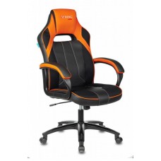 Кресло игровое Zombie VIKING 2 AERO ORANGE черный/оранжевый искусст.кожа/ткань