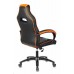 Кресло игровое Zombie VIKING 2 AERO ORANGE черный/оранжевый искусст.кожа/ткань