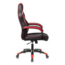 Кресло игровое Zombie VIKING 2 AERO RED черный/красный искусственная кожа