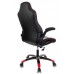 Кресло игровое Бюрократ VIKING-2/BL+RED черный/красный искусственная кожа