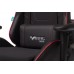 Кресло игровое Zombie VIKING 4 AERO RED две подушки черный/красный искусст.кожа/ткань