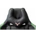 Кресло игровое Zombie VIKING 5 AERO LGREEN черный/салатовый искусственная кожа