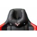 Кресло игровое Zombie VIKING 5 AERO RED черный/красный искусственная кожа