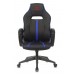 Кресло игровое Zombie VIKING Zombie A3 BL черный/синий искусственная кожа