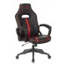 Кресло игровое Zombie VIKING Zombie A3 RED черный/красный искусственная кожа
