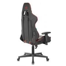 Кресло игровое Zombie VIKING Zombie A4 RED черный/красный искусственная кожа