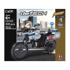Конструктор CADA deTech полицейский мотоцикл (539 деталей)