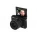 Беззеркальный фотоаппарат Canon EOS M100 kit EF-M 15-45mm f/3.5-6.3 IS STM черный