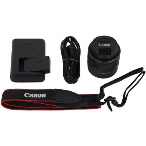 Беззеркальный фотоаппарат Canon EOS M100 kit EF-M 15-45mm f/3.5-6.3 IS STM черный