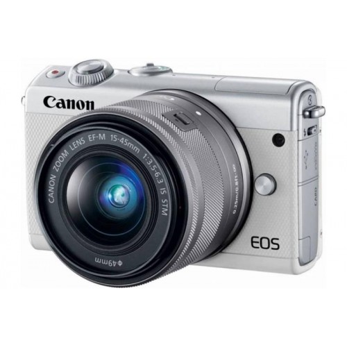 Canon EOS M100 kit EF-M 15-45mm f/3.5-6.3 IS STM белый