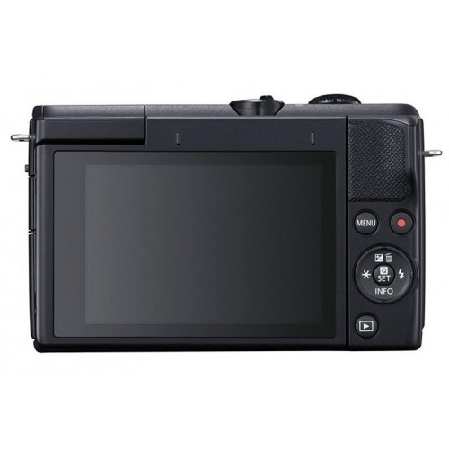 Беззеркальный фотоаппарат Canon EOS M200 kit EF-M 15-45mm f/3.5-6.3 IS STM черный