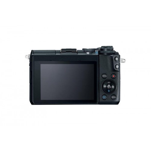 Беззеркальный фотоаппарат Canon EOS M6 kit EF-M 15-45mm f/3.5-6.3 IS STM черный