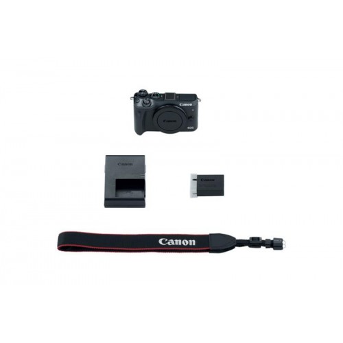 Беззеркальный фотоаппарат Canon EOS M6 kit EF-M 15-45mm f/3.5-6.3 IS STM черный