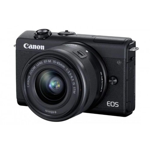 Canon EOS M200 kit EF-M 15-45mm f/3.5-6.3 IS STM черный