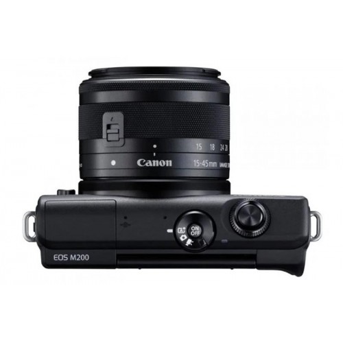 Canon EOS M200 kit EF-M 15-45mm f/3.5-6.3 IS STM черный