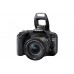 Зеркальный фотоаппарат Canon EOS 200D Kit 18-55 IS STM черный